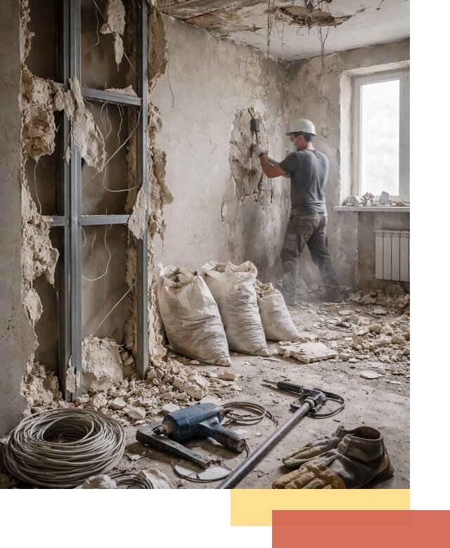 Профессиональный демонтаж зданий и конструкций в Фрязино