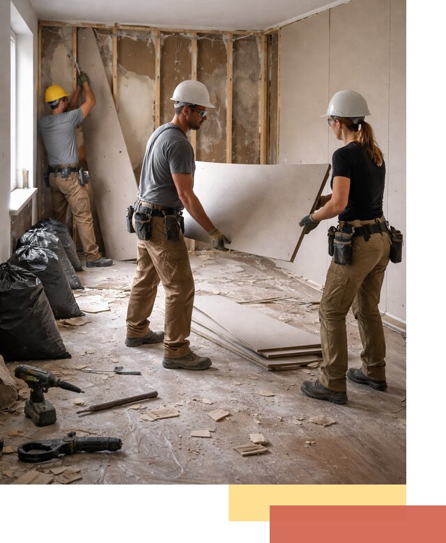 Демонтаж стеновых панелей в Фрязино быстро и аккуратно