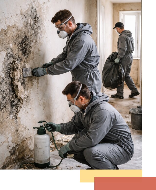 Удаление плесени со стен профессионально в Фрязино