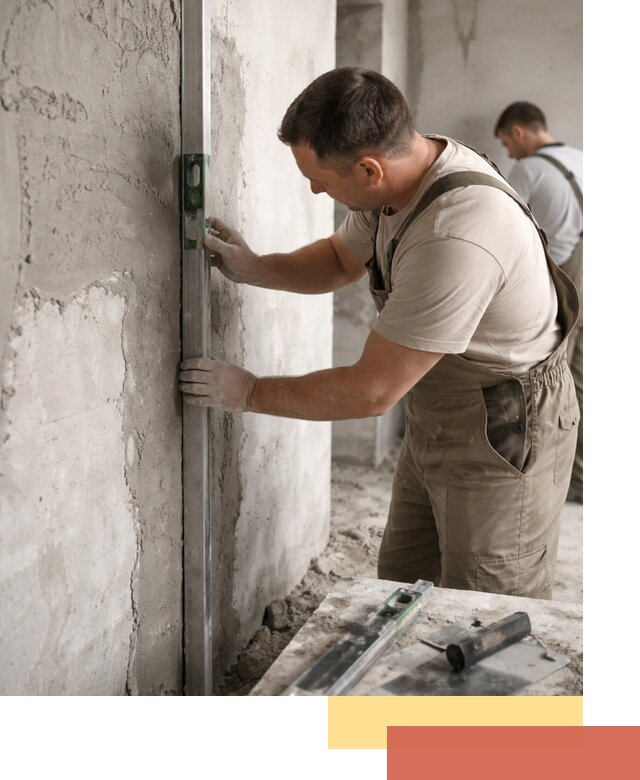 Установка штукатурных маяков в Фрязино с гарантией качества