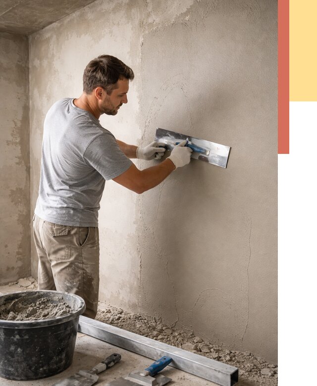 Штукатурка стен без маяков в Фрязино от 7477 руб/м2 — услуги и цена | ОТДЕЛОЧНИК-Фрз