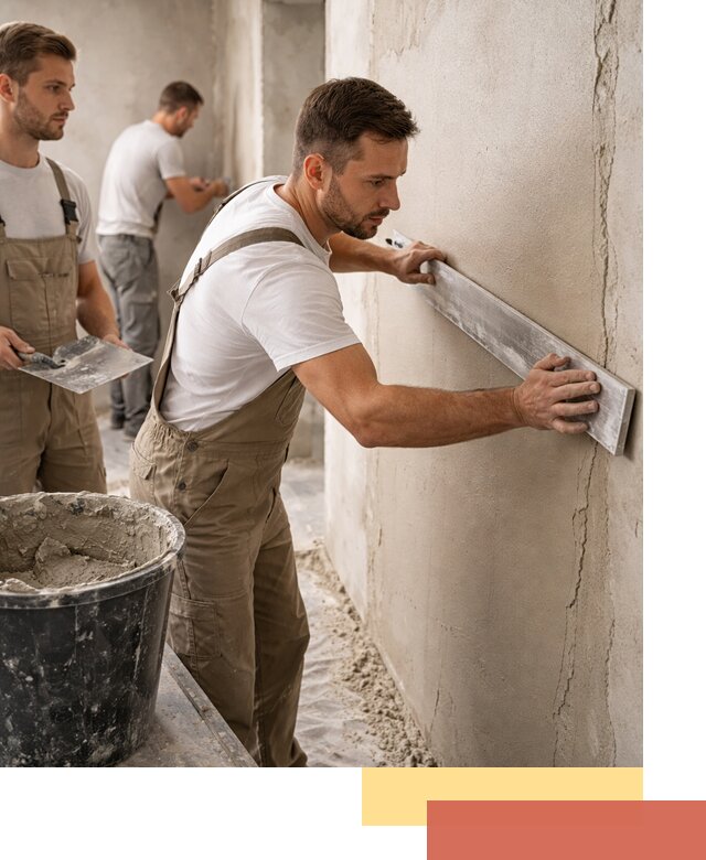 Штукатурка стен без маяков в Фрязино быстро и качественно