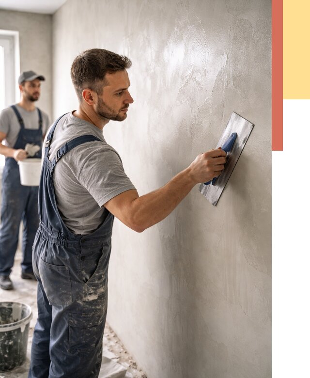 Глянцевание штукатурки стен в Фрязино от 7789 руб. — услуги и затирка | ОТДЕЛОЧНИК-Фрз