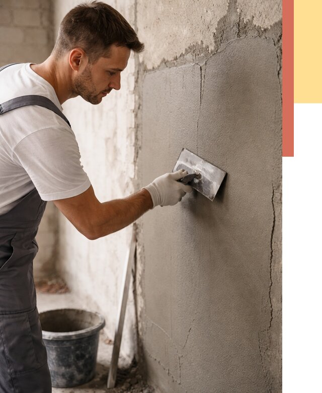 Штукатурка стен под плитку в Фрязино от 4362 руб./м2 — выравнивание под плитку | ОТДЕЛОЧНИК-Фрз