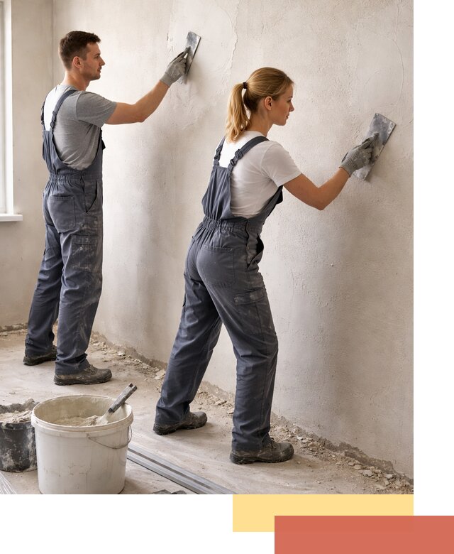 Штукатурка стен под обои в Фрязино профессионально и быстро