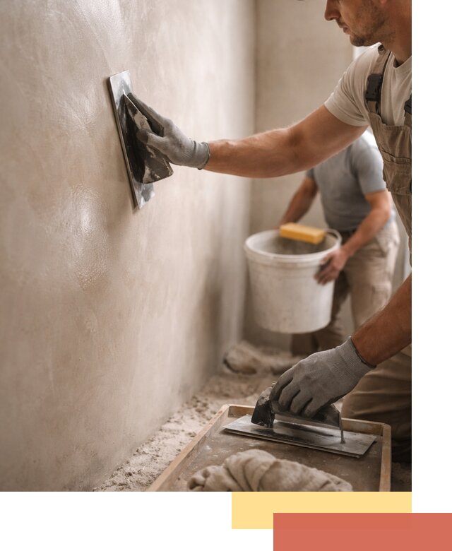 Нанесение марокканской штукатурки таделакт в Фрязино