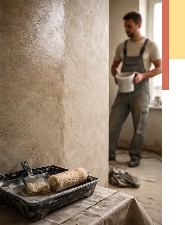 Нанесение воска на штукатурку в Фрязино от 3635 руб. | Услуги ОТДЕЛОЧНИК-Фрз