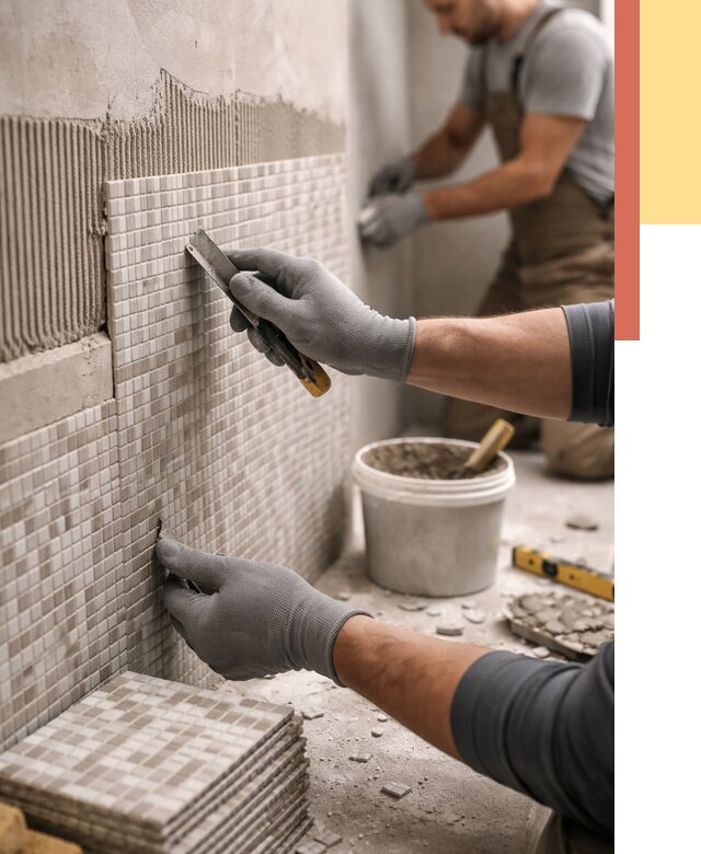 Облицовка стен мозаикой в Фрязино от 3323 руб/м2 — укладка мозаики на стены | ОТДЕЛОЧНИК-Фрз