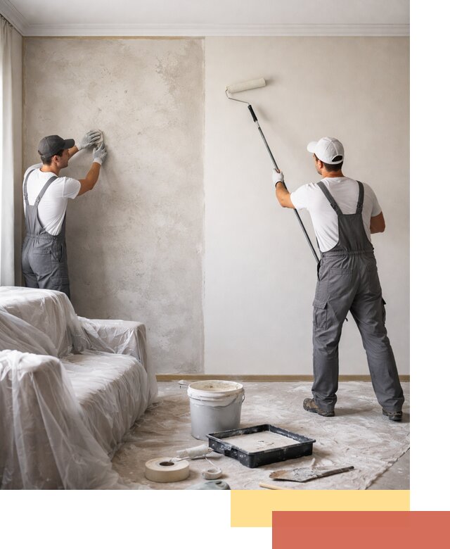 Покраска стен антивандальной краской в Фрязино