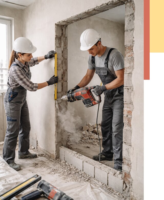 Создание проемов в стенах в Фрязино от 6750 руб. — алмазная резка и расширение | ОТДЕЛОЧНИК-Фрз
