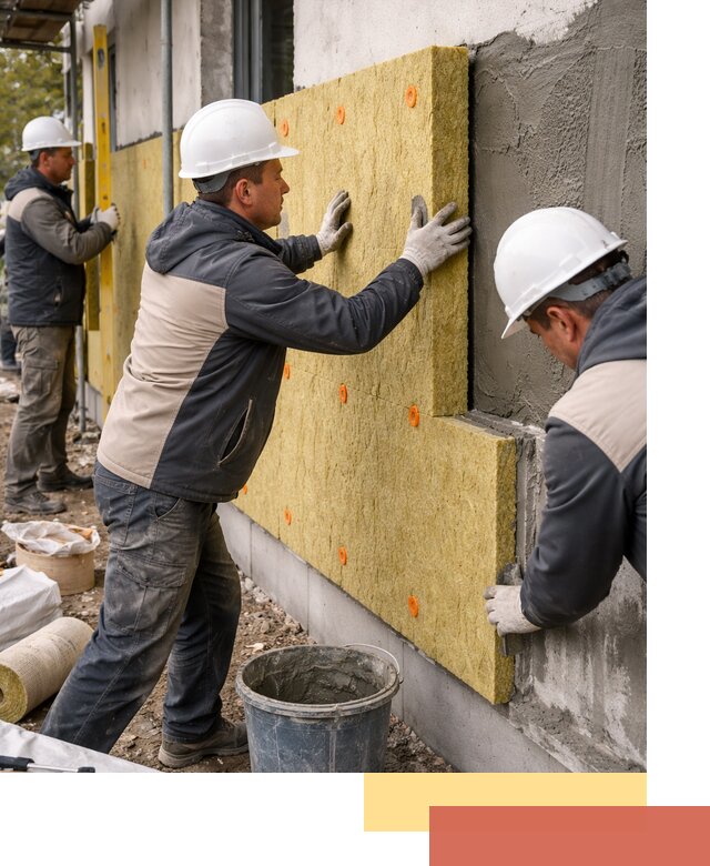 Утепление стен минватой в Фрязино — тепло и звукоизоляция