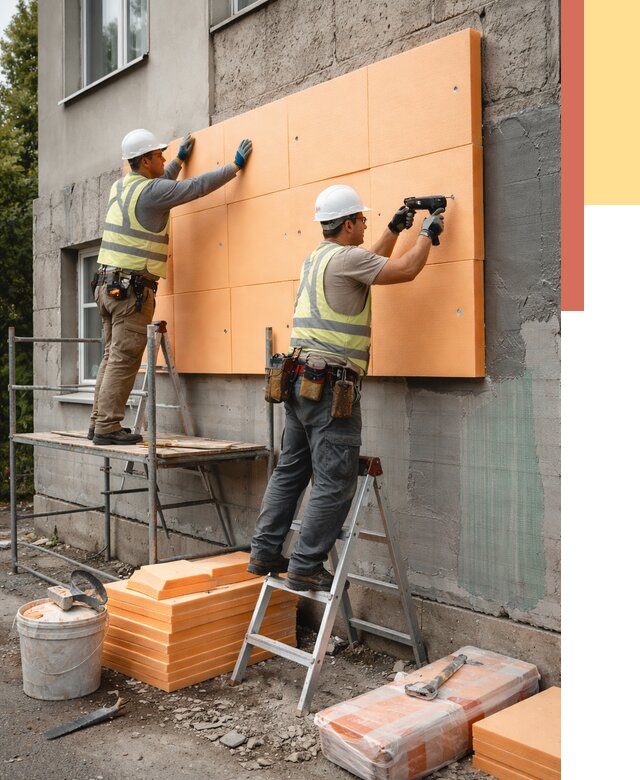 Утепление стен пеноплексом в Фрязино от 1921 руб./м2 — быстро и недорого | ОТДЕЛОЧНИК-Фрз