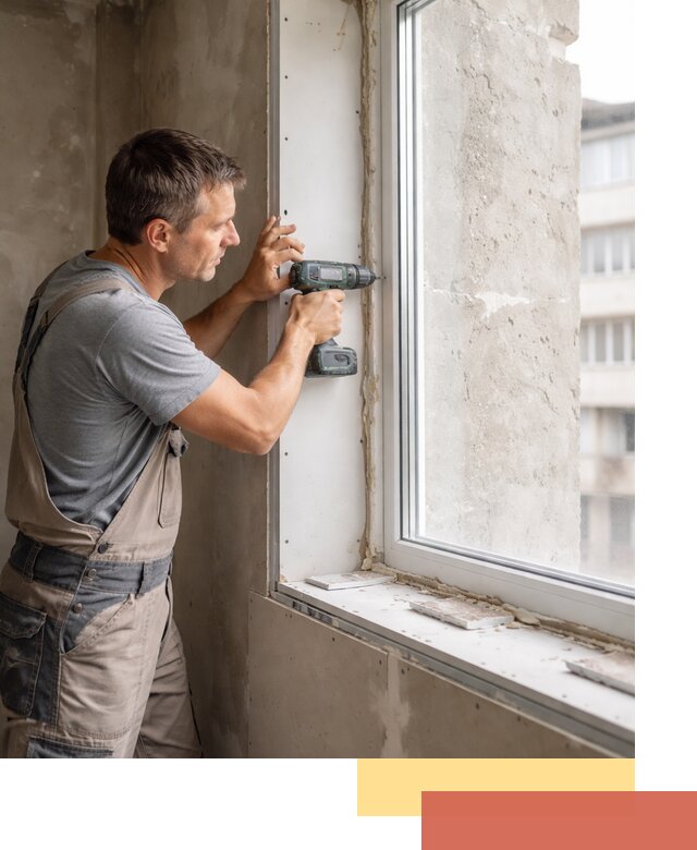 Монтаж гипсокартонных откосов в Фрязино под ключ