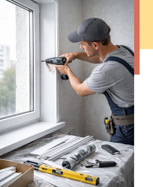 Установка пластиковых откосов в Фрязино от 2337 руб. | ОТДЕЛОЧНИК-Фрз монтаж, быстро и недорого