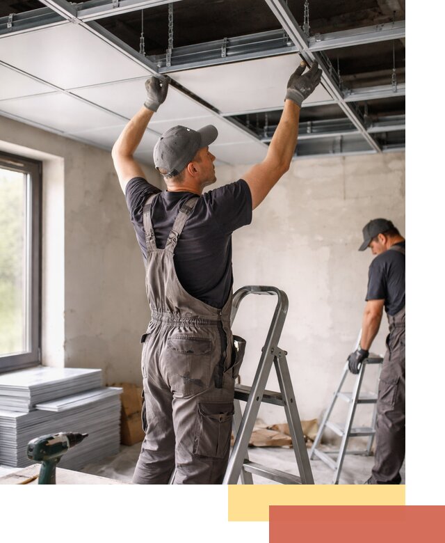 Монтаж кассетного потолка в Фрязино качественно и быстро