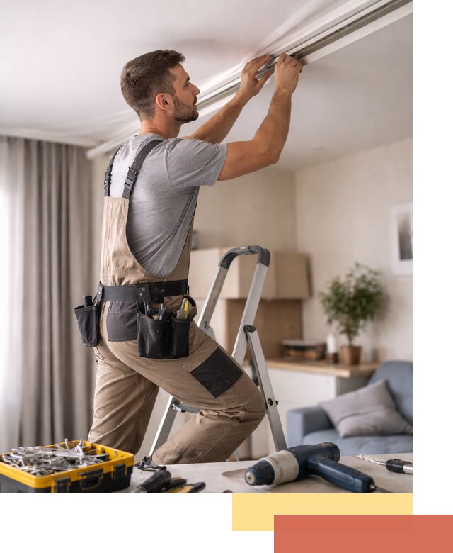 Ремонт натяжных потолков в Фрязино — качественно и оперативно