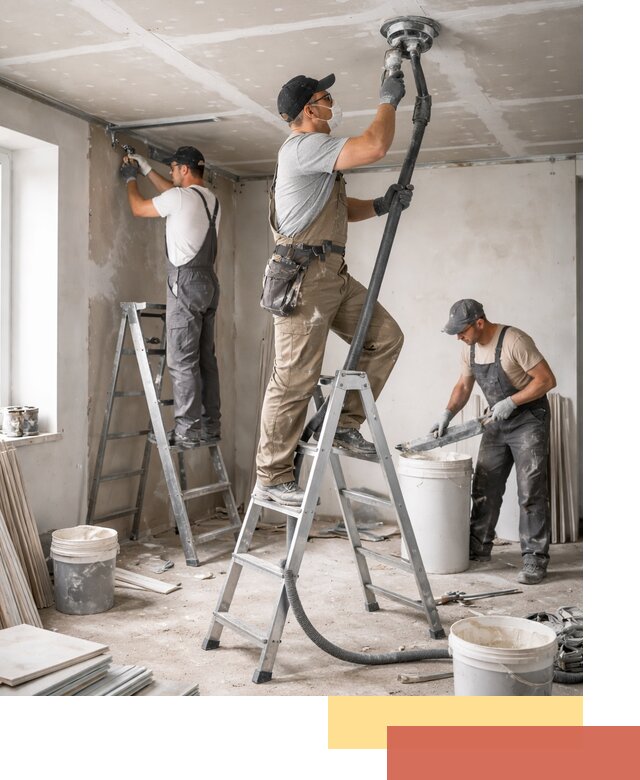 Ремонт потолка из гипсокартона в Фрязино: быстрый и качественный монтаж