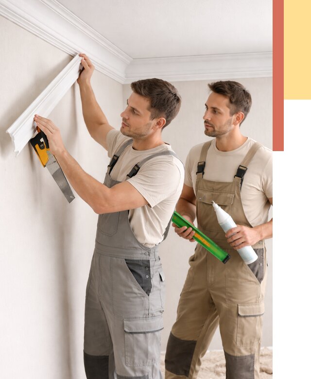 Монтаж потолочного плинтуса в Фрязино от 2389 руб. — быстро и недорого | ОТДЕЛОЧНИК-Фрз
