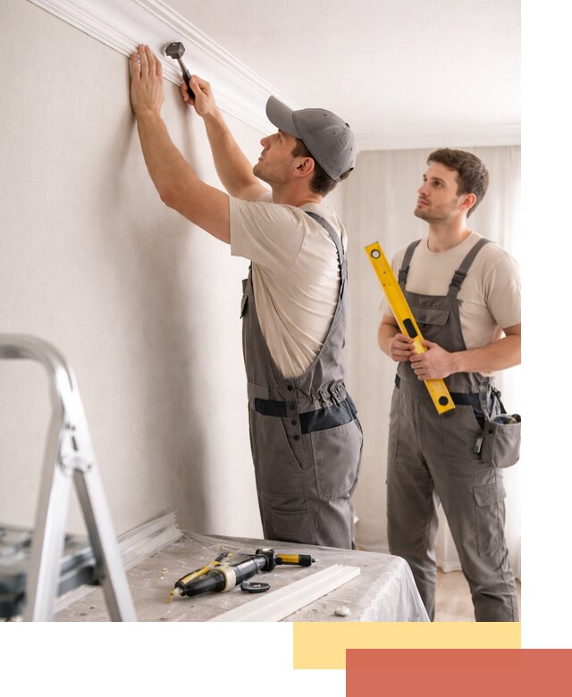 Монтаж потолочного плинтуса в Фрязино качественно и быстро