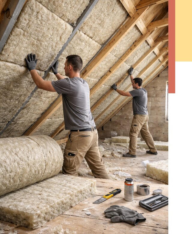 Утепление потолка минватой в Фрязино от 1506 руб. — быстро и недорого | ОТДЕЛОЧНИК-Фрз