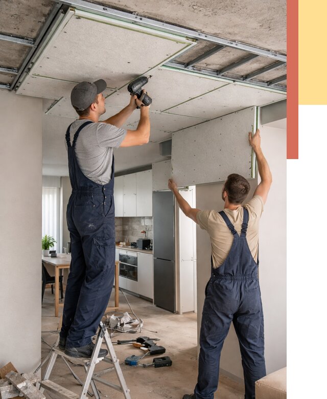 Шумоизоляция потолка панелями зипс в Фрязино от 1921 руб. под ключ | ОТДЕЛОЧНИК-Фрз